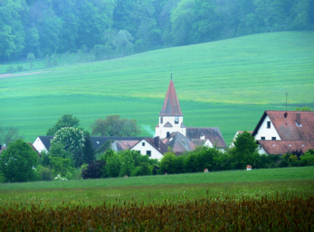 Blick auf den Gemeindeteil Kurzenaltheim