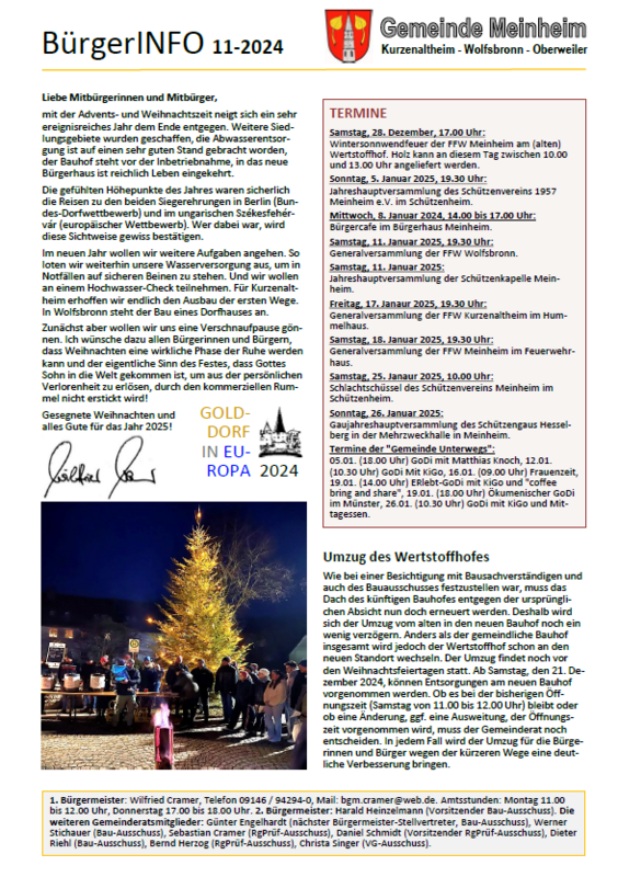 BürgerINFO 11-2024